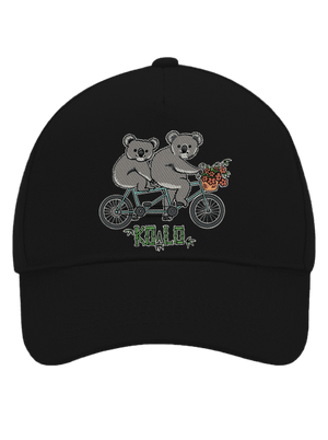 Koalo kšiltovka baseballka Black