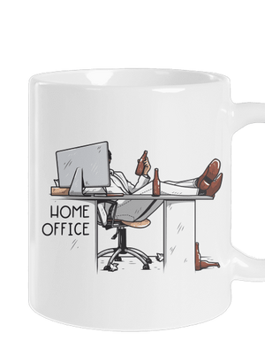 Home Office klasický hrnek White
