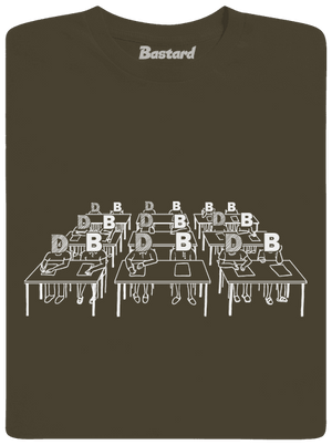 Cimrman: Debil, blbeček pánské dlouhý rukáv Urban Khaki