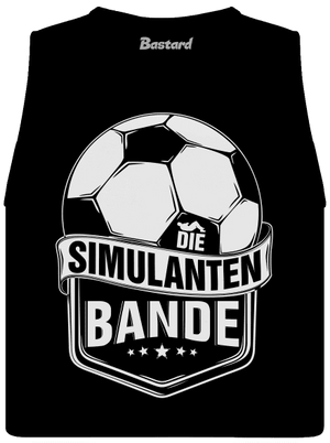 Simulanten bande dámské tílko volné Black