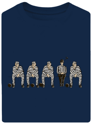 Nevinen unisex tričko oversized Midnight Blue