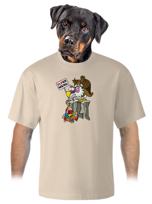 unisex tričko oversized