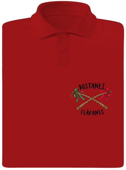 Flákanec pánská polokošile Red Mal
