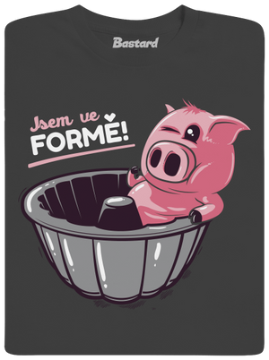 Ve formě pánské dlouhý rukáv Dark Grey