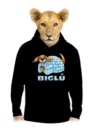 dětská mikina klokanka