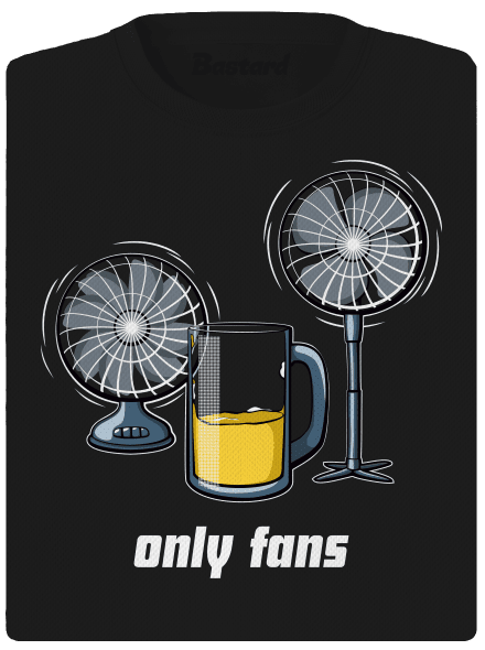 Only fans dámské sportovní tričko Black