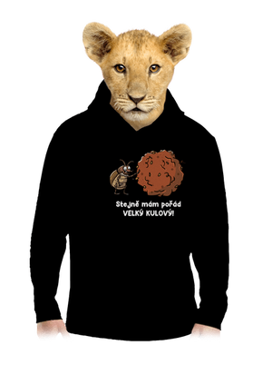 dětská mikina klokanka