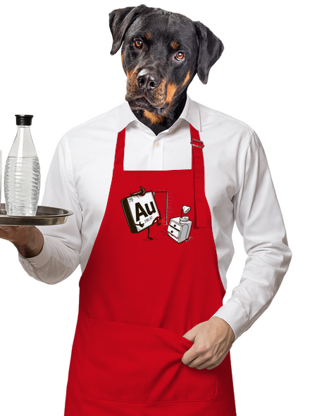 Au zástěra Red