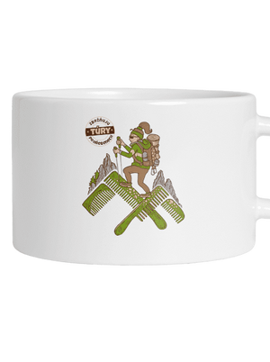 Turistka hrnek makronka White