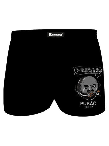 Pukáč tour pánské trenky Black