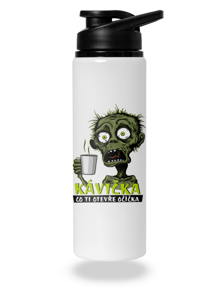 Zombie kávička lahev na vodu White