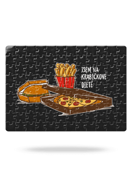 Krabičková dieta puzzle White
