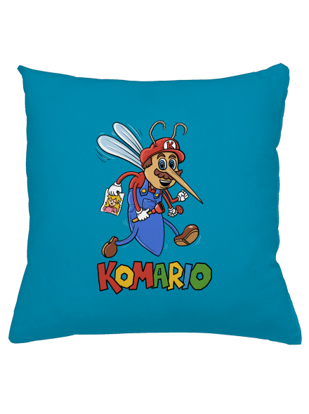 Komario polštář Blue Turquoise