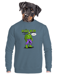 unisex mikina bez kapuce