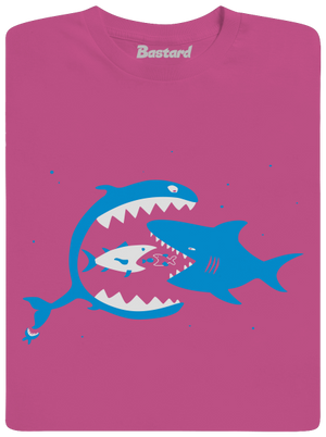 Rybky dětské tričko Fuchsia