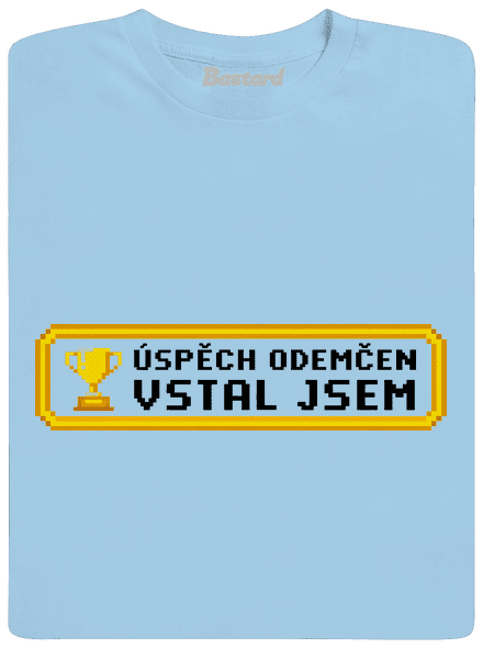 Vstal jsem pánské tričko Sky Blue