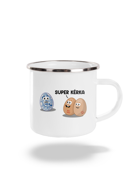 Super kérka plecháček White