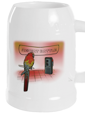 Repeat battle půllitr White