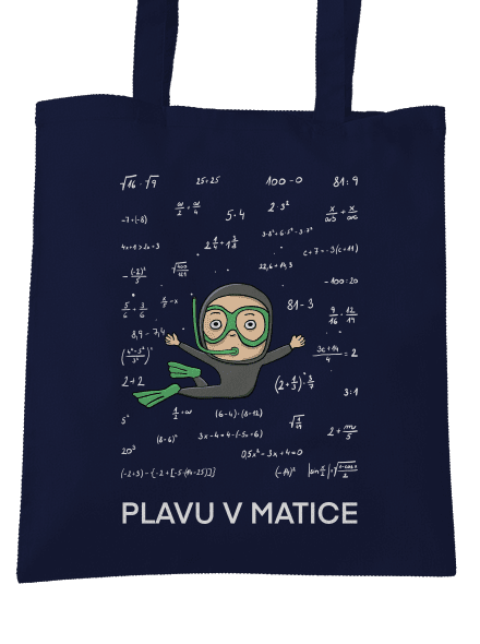 Plavu v matice taška French Navy
