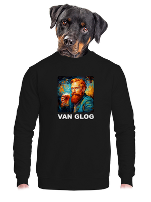 unisex mikina bez kapuce