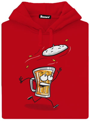 Čepice pánská mikina klokanka Red