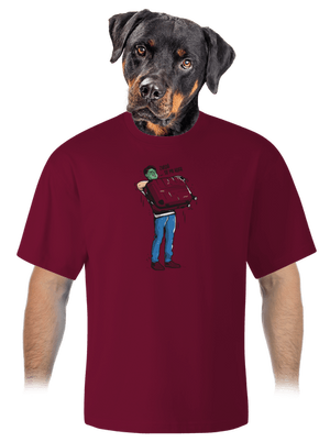 unisex tričko oversized