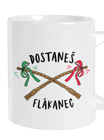 Flákanec velký hrnek White
