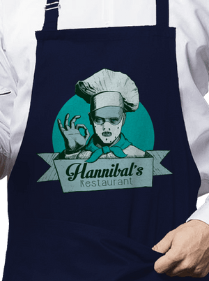 U Hannibala zástěra Navy