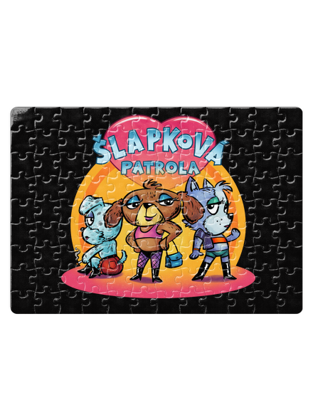 Šlapková patrola puzzle White