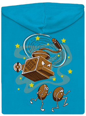 Semelu vás dámská mikina na zip Blue Atol