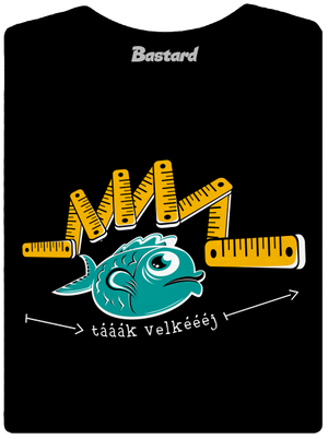 Úlovek dámské tričko s lemem Black