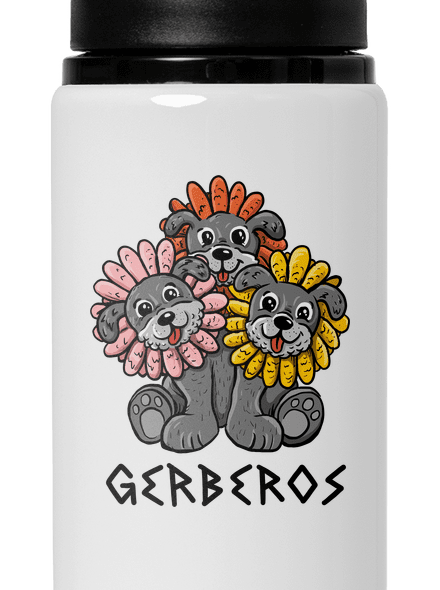 Gerberos lahev na vodu White