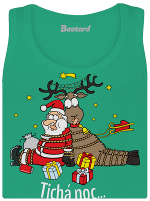 Tichá noc dámské tílko klasické Mint Mal