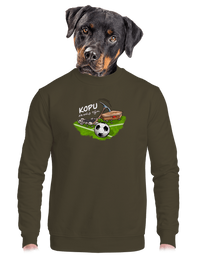 unisex mikina bez kapuce