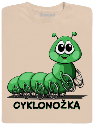 Cyklonožka pánské tričko Sand