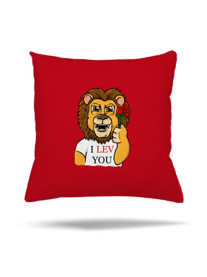 I lev you polštář Red