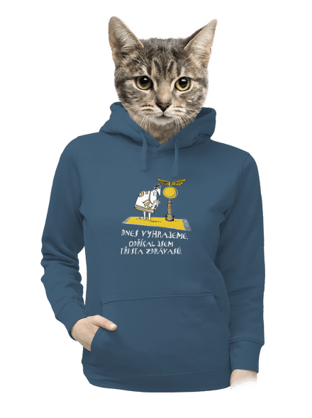 Dnes vyhrajeme dámská mikina klokanka Denim