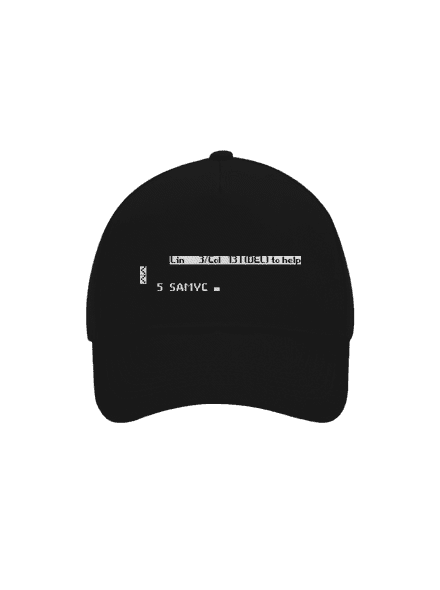 5 Samyc kšiltovka baseballka Black