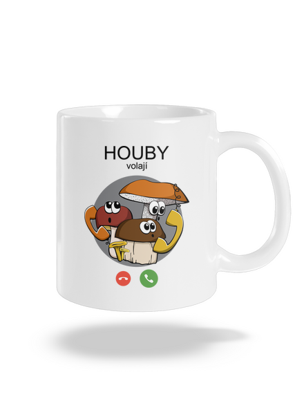 Houby volají klasický hrnek White