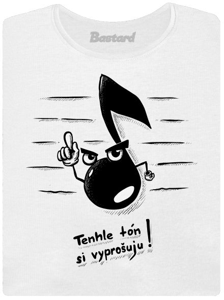 Tón dámské tričko premium White