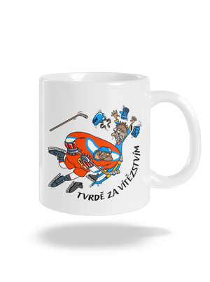 Tvrdě za vítězstvím klasický hrnek White