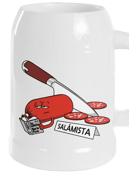 Salámista půllitr White
