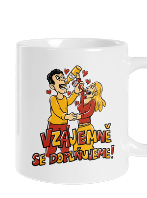 Vzájemně se doplňujeme klasický hrnek White