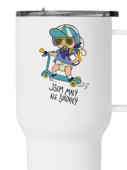 Jsem malý, ale šikovný termohrnek White