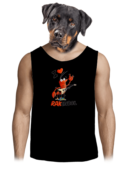 Rakenrol pánské tílko Black