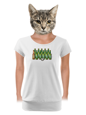 dámské tričko s lemem