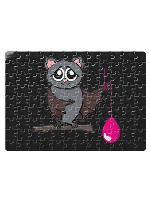 Netopýr puzzle White