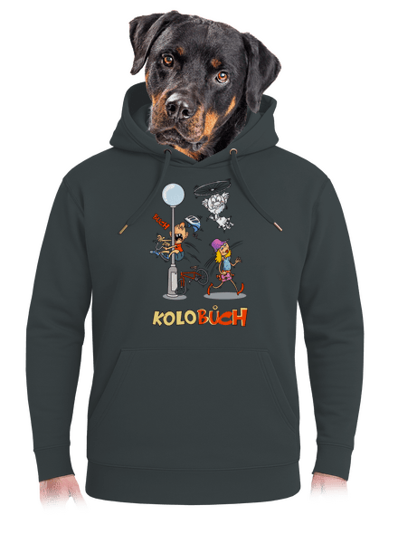 Kolobuch unisex mikina premium Charcoal