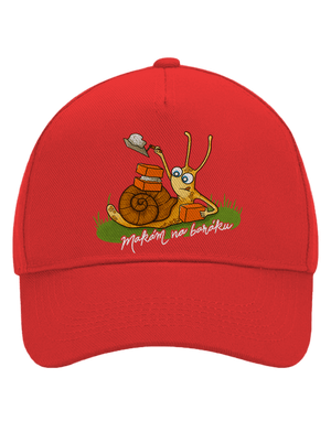 Makám na baráku kšiltovka baseballka Classic Red
