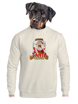 unisex mikina bez kapuce